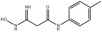 2-(N-HYDROXYCARBAMIMIDOYL)-N-P-TOLYL-ACETAMIDE Structure