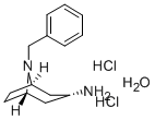 3-AMINO-8-BENZYL-8-AZABICYCLO[3.2.1]OCTANE DIHYDROCHLORIDE MONOHYDRATE (3-ENDO)- Structure