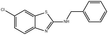 N-BENZYL-6-CHLORO-1,3-BENZOTHIAZOL-2-AMINE|