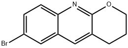 7-溴-3,4-二氢-2H-吡喃并[2,3-B]喹啉,612494-86-7,结构式