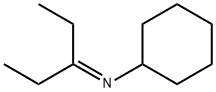 N-Cyclohexyl-3-pentanimine Struktur
