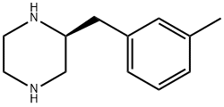 Piperazine, 2-[(3-methylphenyl)methyl]-, (2S)- (9CI) Structure