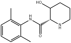 2-Piperidinecarboxamide,N-(2,6-dimethylphenyl)-3-hydroxy-,(2S)-(9CI) Structure