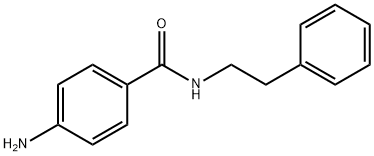 4-amino-N-(2-phenylethyl)benzamide Structure