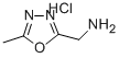 5-METHYL-[1,3,4]OXADIAZOL-2-YLMETHYLAMINE HCL Structure
