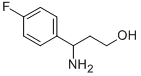 3-(4-FLUOROPHENYL)-DL-BETA-ALANINOL
 Structure