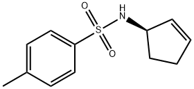 Benzenesulfonamide, N-(1R)-2-cyclopenten-1-yl-4-methyl- (9CI) Structure