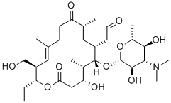 mycaminosyltylonolide 结构式