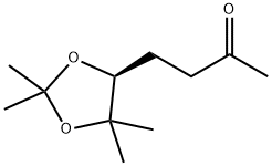 (5S)-5,6-异丙撑二氧-6-甲基-庚烷-2-酮 结构式