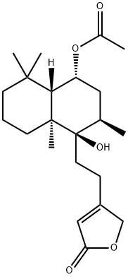 牡荆内酯, 61263-49-8, 结构式