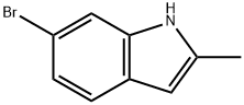 6 - 溴-2 - 甲基-1H-吲哚,6127-19-1,结构式