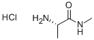 H-ALA-NHME HCL Structure
