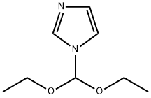 1-(DIETHOXYMETHYL)IMIDAZOLE Structure