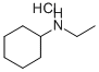 N-ETHYLCYCLOHEXANAMINE HYDROCHLORIDE 结构式