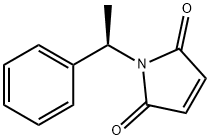 (R)-(+)-N-(1-苯基乙基)马来酰亚胺, 6129-15-3, 结构式