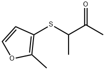 3-((2-METHYL-3-FURYL)THIO)-2-BUTANONE Struktur