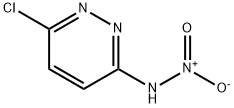 6-クロロ-N-ニトロ-3-ピリダジンアミン 化学構造式
