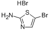 2-アミノ-5-ブロモチアゾール臭化水素酸塩 化学構造式