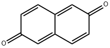 2,6-ナフトキノン 化学構造式