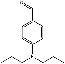 p-(dipropylamino)benzaldehyde Struktur