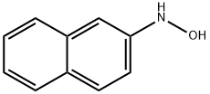 N-ヒドロキシ-2-ナフタレンアミン 化学構造式