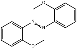 ビス(2-メトキシフェニル)ジアゼン 化学構造式