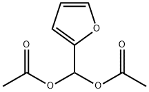 (乙酰氧基)(2-呋喃基)甲基乙酸酯 结构式