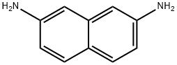 ナフタレン-2,7-ジアミン 化学構造式