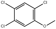 2,4,5-三氯苯甲醚, 6130-75-2, 结构式