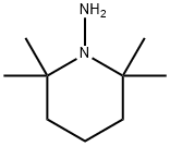 2,2,6,6-テトラメチル-1-ピペリジンアミン 化学構造式