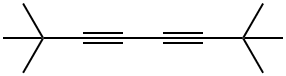 2 2 7 7-TETRAMETHYL-3 5-OCTADIYNE  99 Structure