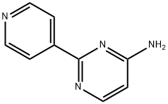 2-(4-PYRIDINYL)-4-PYRIMIDINAMINE Structure