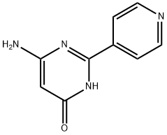 2-(4-PYRIDYL)-4-AMINO-6-HYDROXY PYRIMIDINE Structure