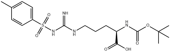 NΑ‐BOC‐NΩ‐トシル‐D‐アルギニン 化学構造式