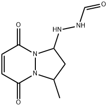Hydrazinecarboxaldehyde, 2-(2,3,5,8-tetrahydro-3-methyl-5,8-dioxo-1H-pyrazolo[1,2-a]pyridazin-1-yl)- (9CI) Structure