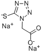5-硫桥-1H-四唑-1-乙酸钠,61336-49-0,结构式