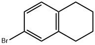 6-ブロモ-1,2,3,4-テトラヒドロナフタレン 化学構造式
