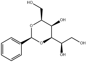 2,4-O-Benzylidene-D-glucitol Structure