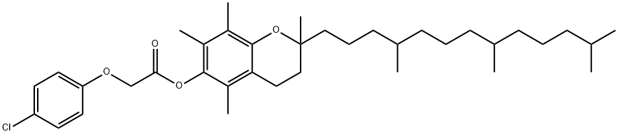 托可芬酯,61343-44-0,结构式