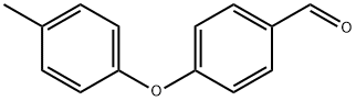 4-(4-甲基苯氧基)苯甲醛 结构式