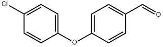 4-(4-クロロフェノキシ)ベンズアルデヒド 化学構造式