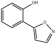 2-(5-异恶唑基)苯酚 结构式