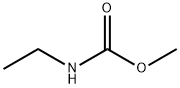 エチルカルバミド酸メチル 化学構造式