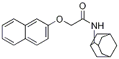 N-(2-adaMantyl)-2-naphthalen-2-yloxy-acetaMide,6136-27-2,结构式
