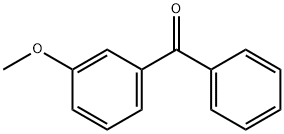 3-メトキシベンゾフェノン 化学構造式