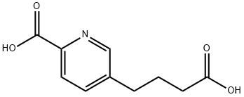 5-(3'-carboxypropyl)-2-pyridinecarboxylic acid|