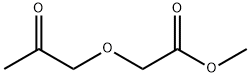(2-氧代丙氧基)乙酸甲酯 结构式