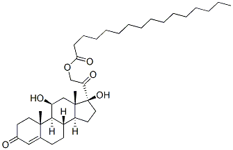 cortisol-21-palmitate Structure