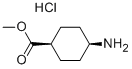 cis-4-アミノシクロヘキサンカルボン酸メチル塩酸塩 化学構造式