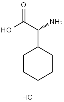 H-D-CHG-OH HCL Structure